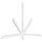 Ekena Millwork Alberta Architectural Grade PVC Gable Bracket, 108"W x 63"H x 2"D x 4"F, 14/12 Pitch GBP108X63X0204ALB00 - alternate 1